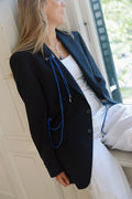 Blue blazer chain