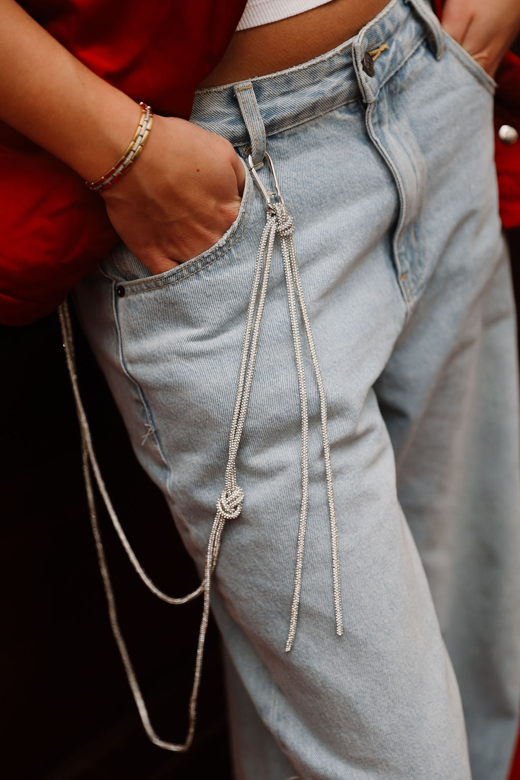 Long Glitter Chain