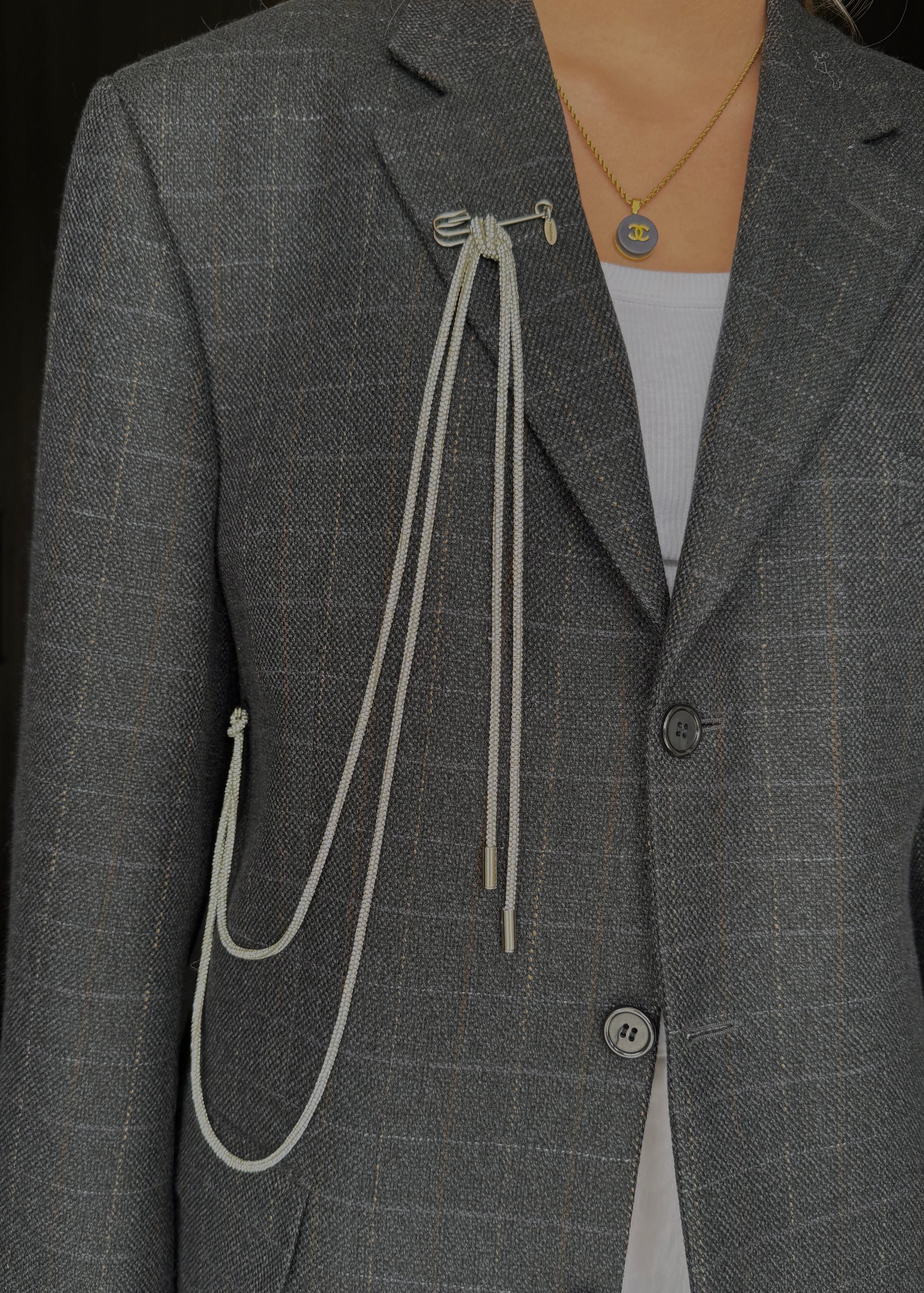BLAZER GLITTER CHAIN